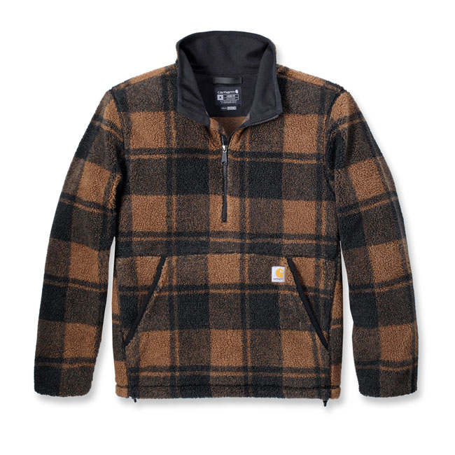 Carhartt fleece-pullover Carhartt brun/sort