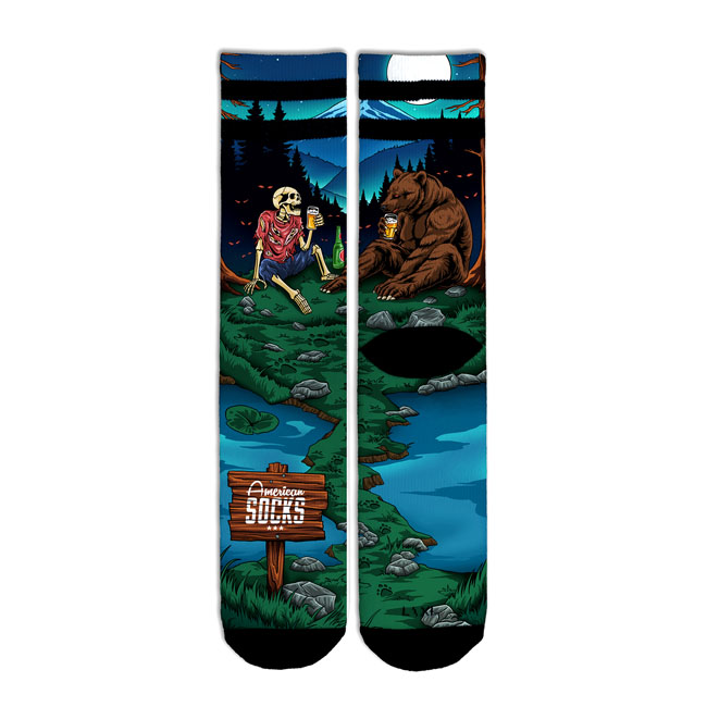 American Socks Riverbank Pals signaturstrømper
