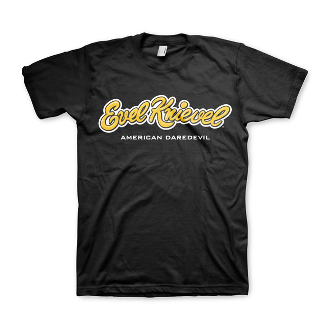 Evel Knievel Logo T-shirt