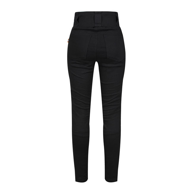 MotoGirl Ribbed Knee leggings