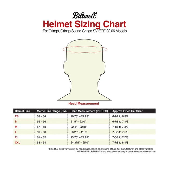 Biltwell Gringo / S / SV 22.06 cheek pad set - 33mm