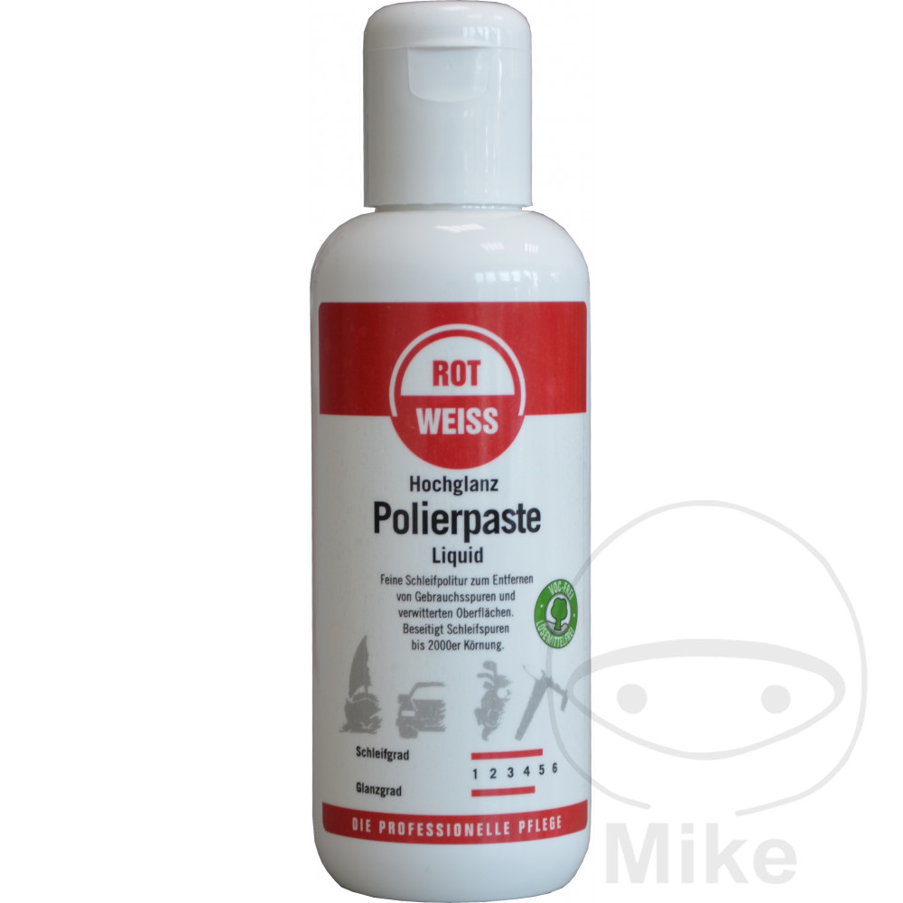 Polierpaste LIQUID 250 mlHOCHGLANZ RED-WHITE
