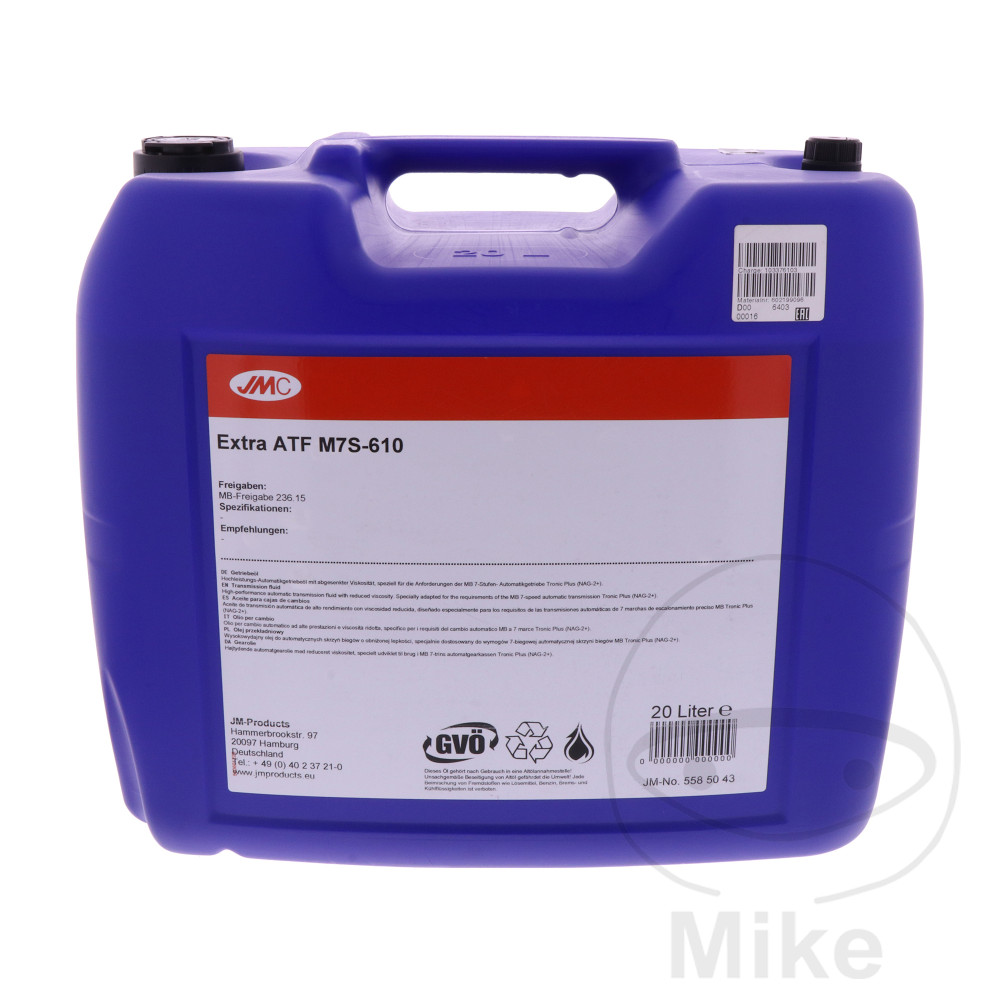 GEAR OLIE  M7S 610 20L JMCATF extra Alternative: 5580200
