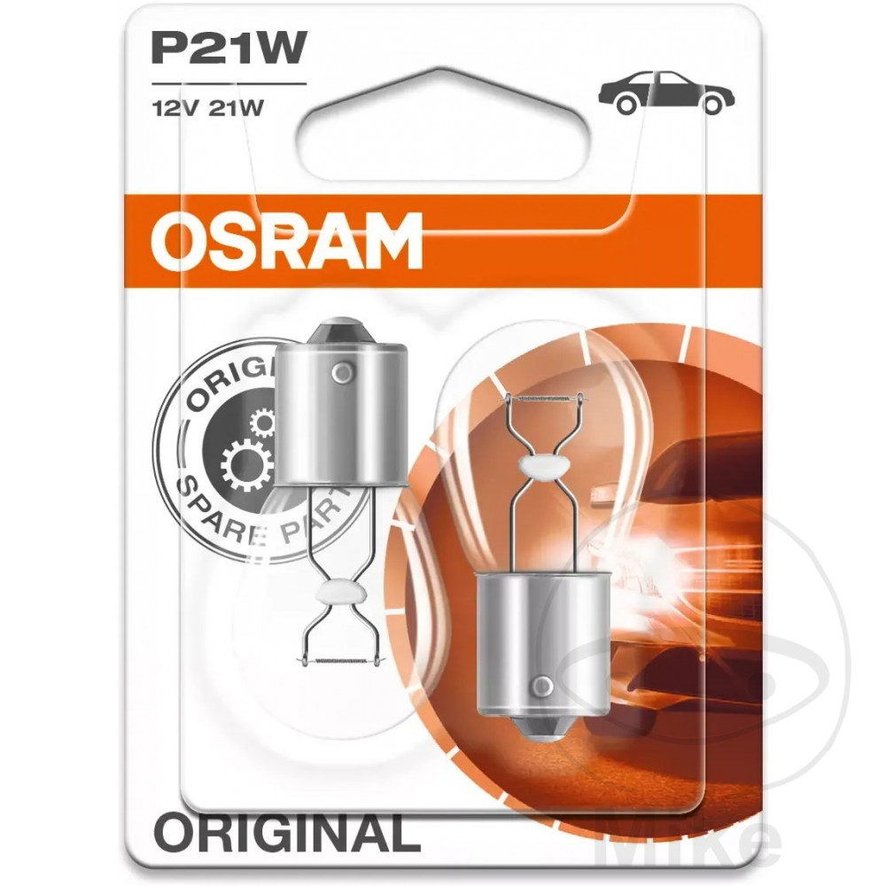  PÆRE 12V21W BA15S OSRAM2 BLI JMP 1590127