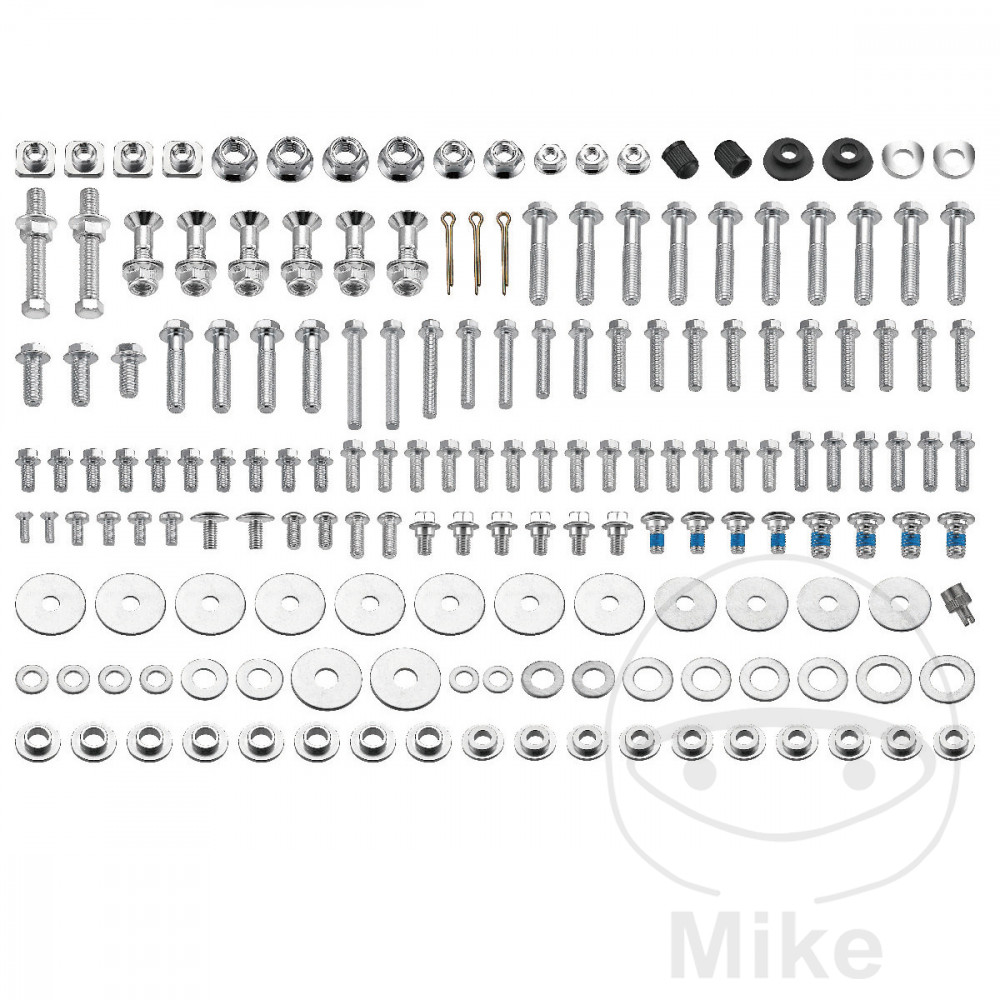 JMP ASSORTED FASTENER KIT 169 PIECESFOR SUZUKI RM/RMZ