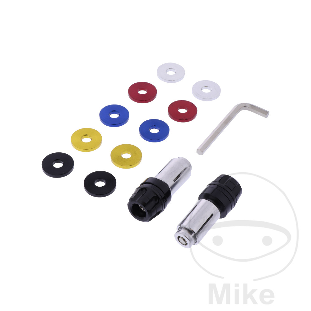 JMP ALUMINIUM BAR ENDS17/13MM