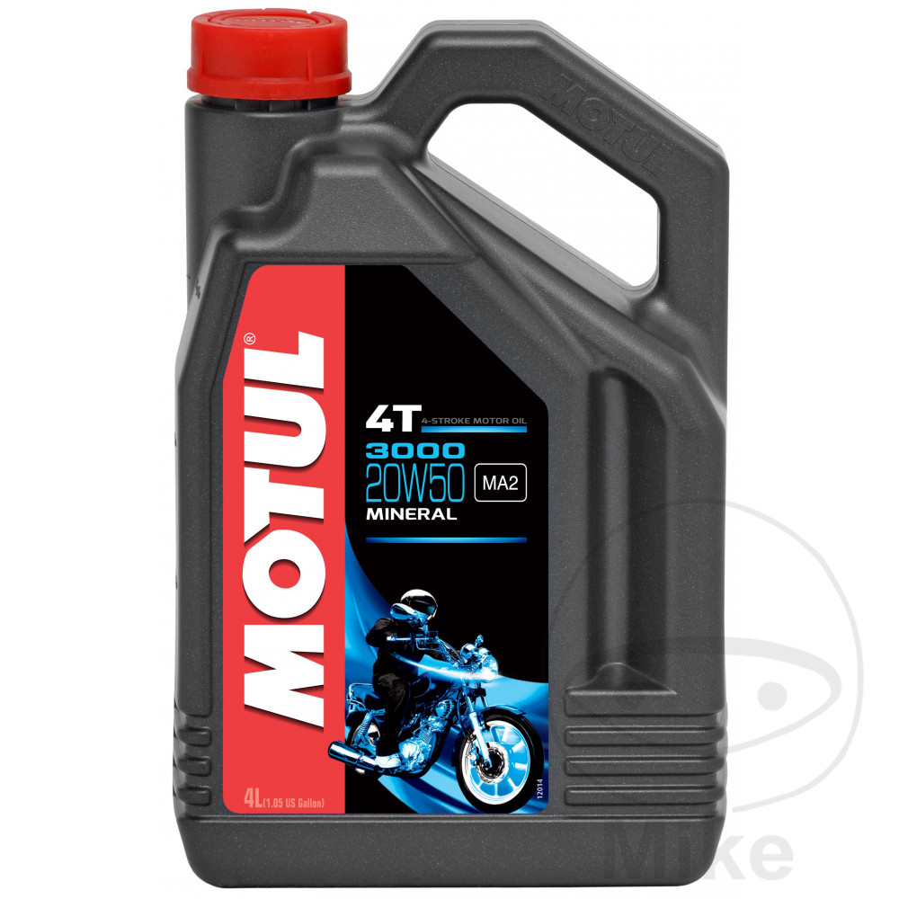 MOTOROLIE  20W50 4-STROKE 4L MOTUL3000 MINERAL