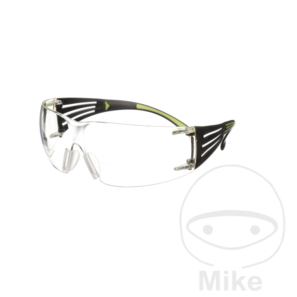 Schutzbrille mit Lesehilfe+1.5 klar