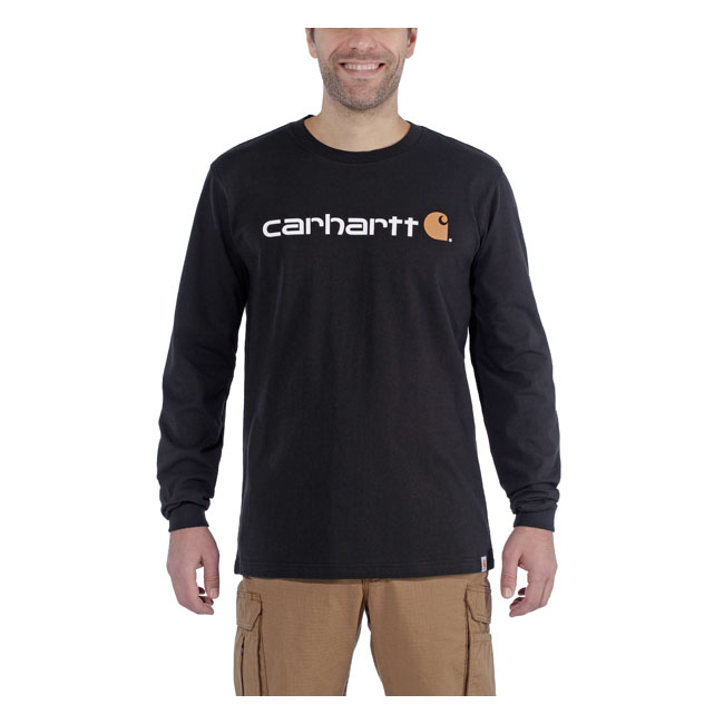 Carhartt Logo graphic long sleeve