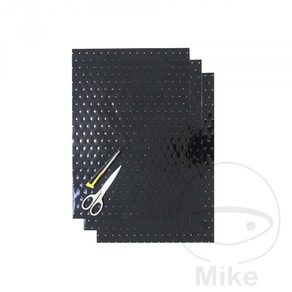 STICKER ANTI-SLIP BLACK BIRD RACINGBLACK PERFORATED