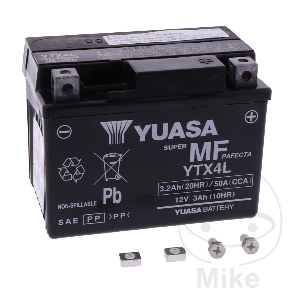 BATTERI  YTX4L WET YUASA