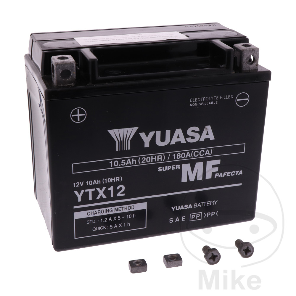 BATTERI  YTX12 WET YUASA