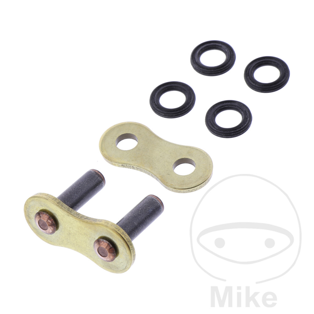 RK HOLLOW RIVET LINKGOLD/BLACK 520XSO2