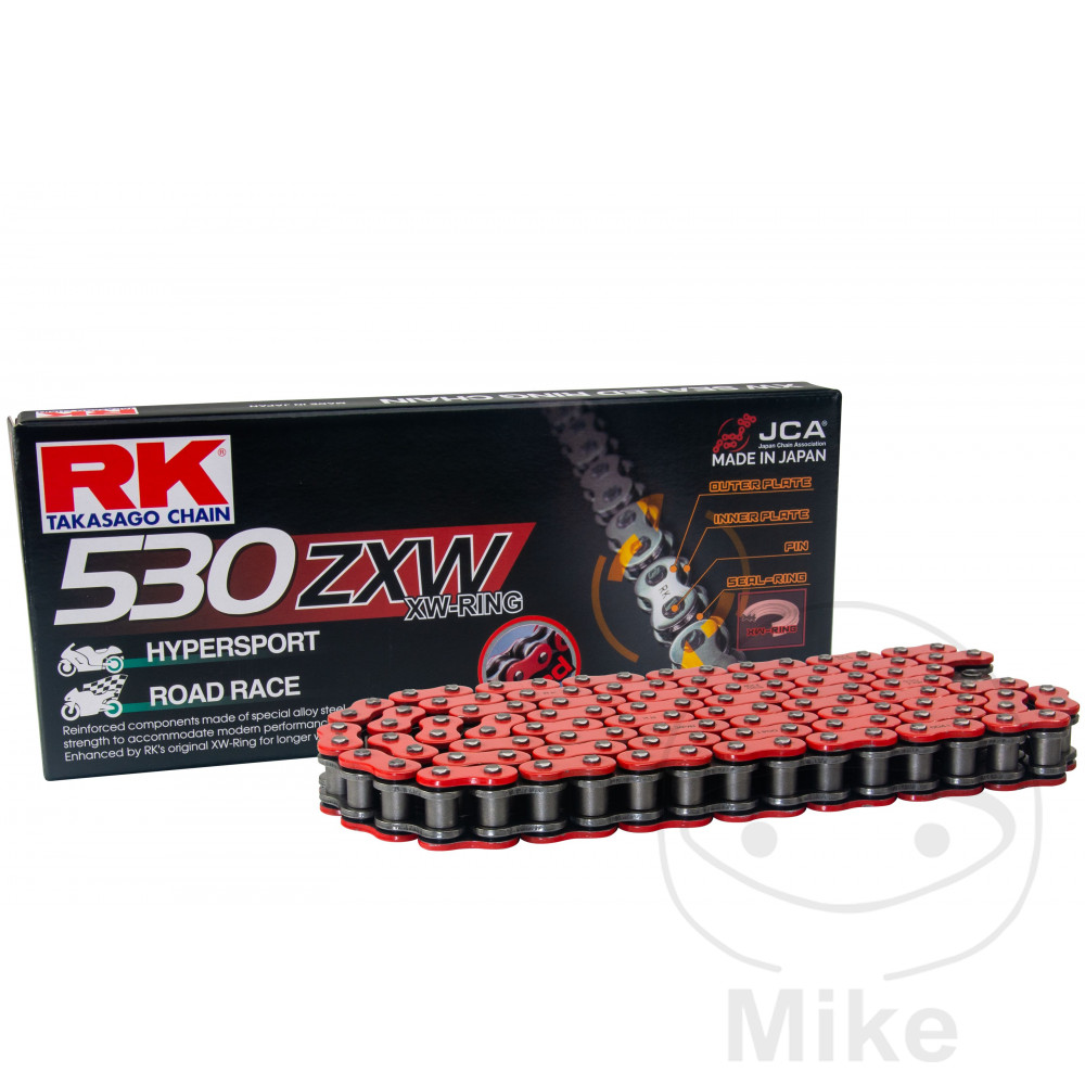 RK XW RING CHAIN RED 530 ZXW/116Åben 