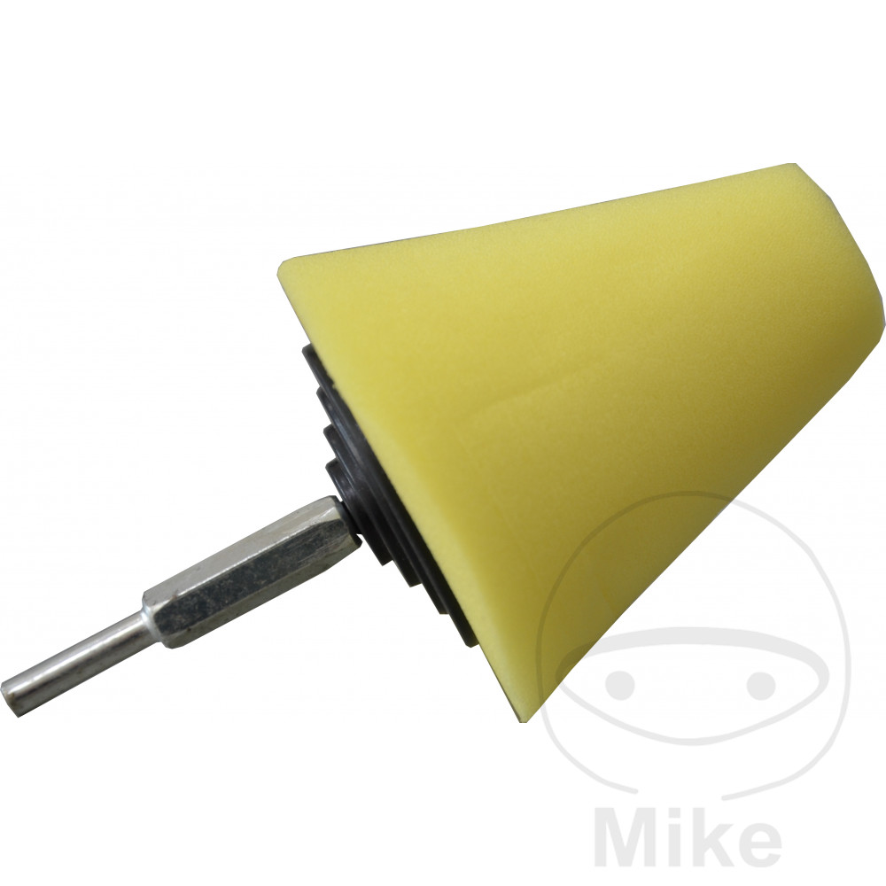 POLIERKEGEL 80MM YELLOWmittelhart