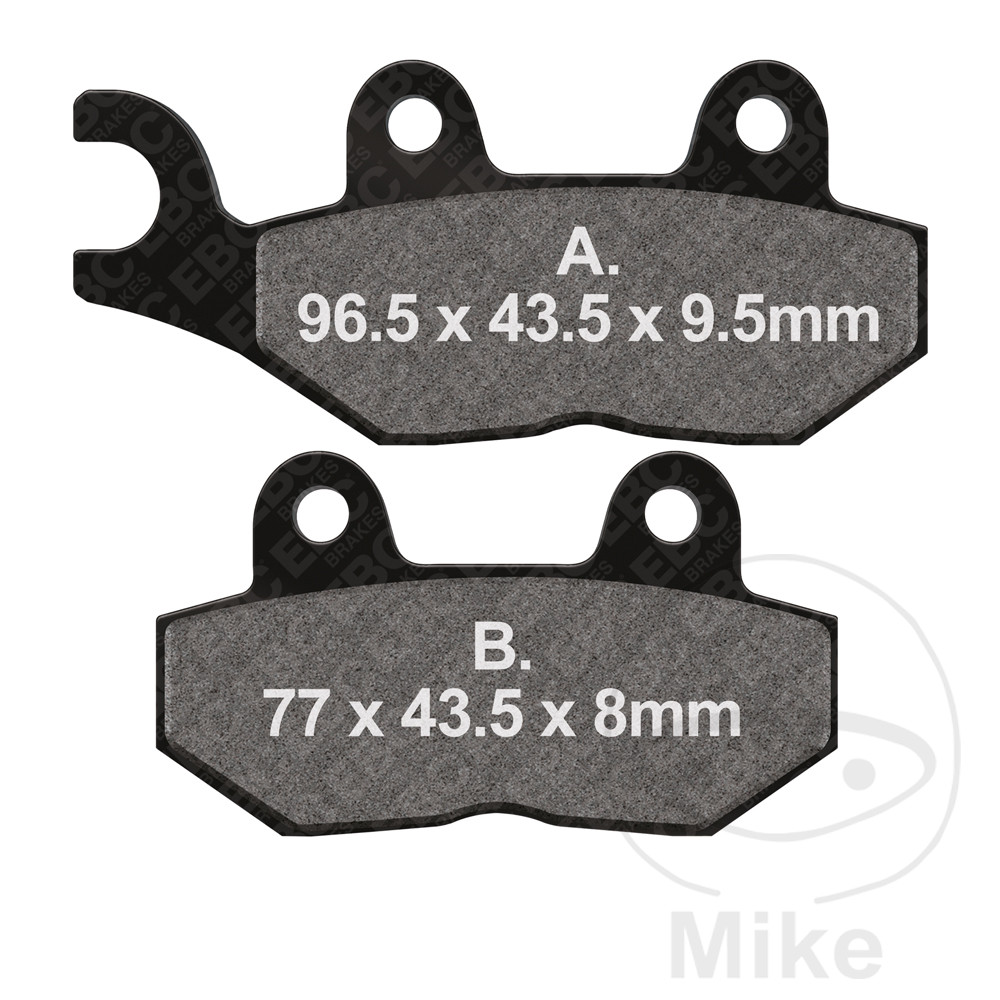 BREMSEKLODSER  EBC standard /7630098
