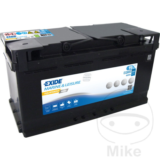 Versorgungsbatterie 12V 95AH AGM ExideEquipment