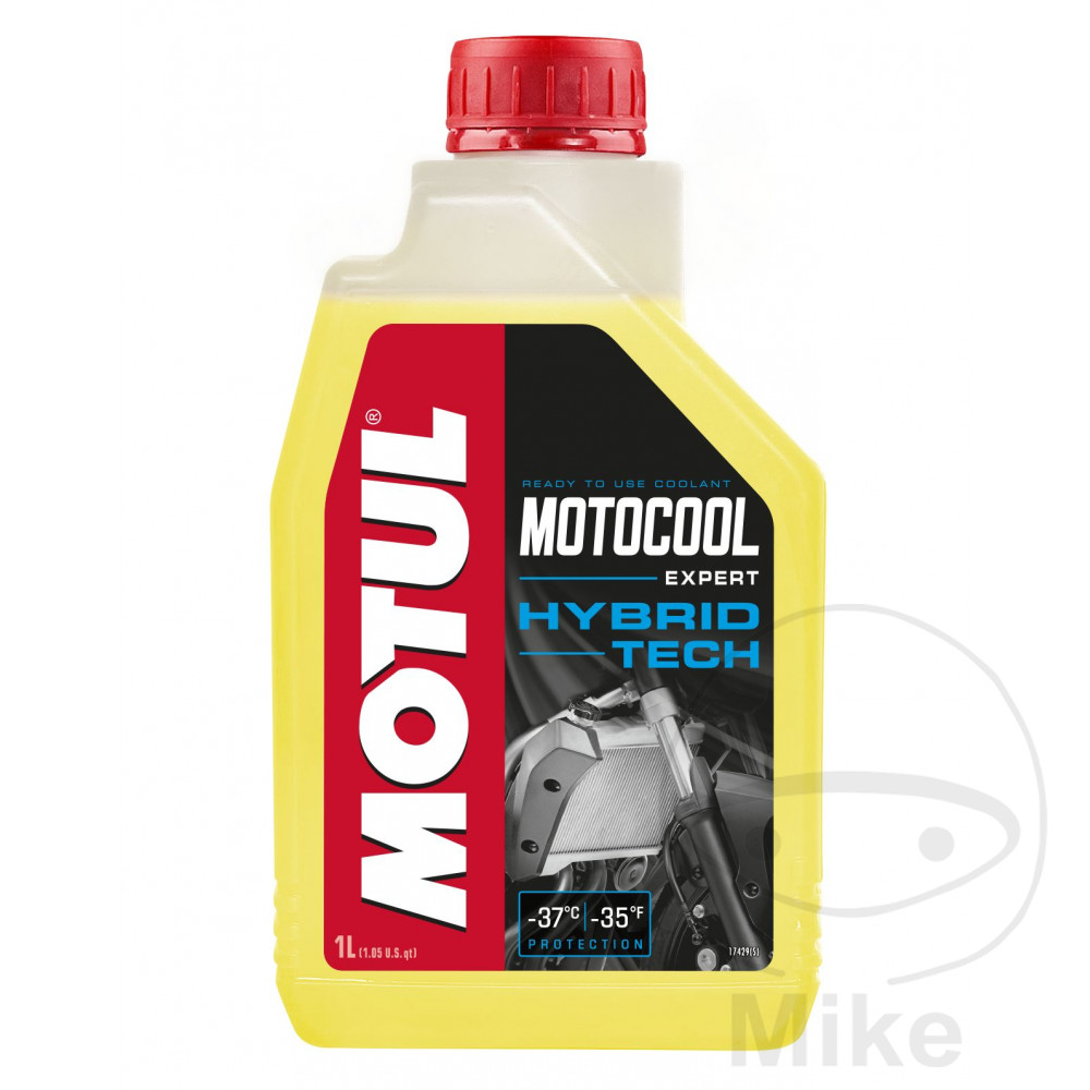 MOTUL KØLERVÆSKE 1L GUL KLAR TIL BRUG MOTOCOOL EXPERT