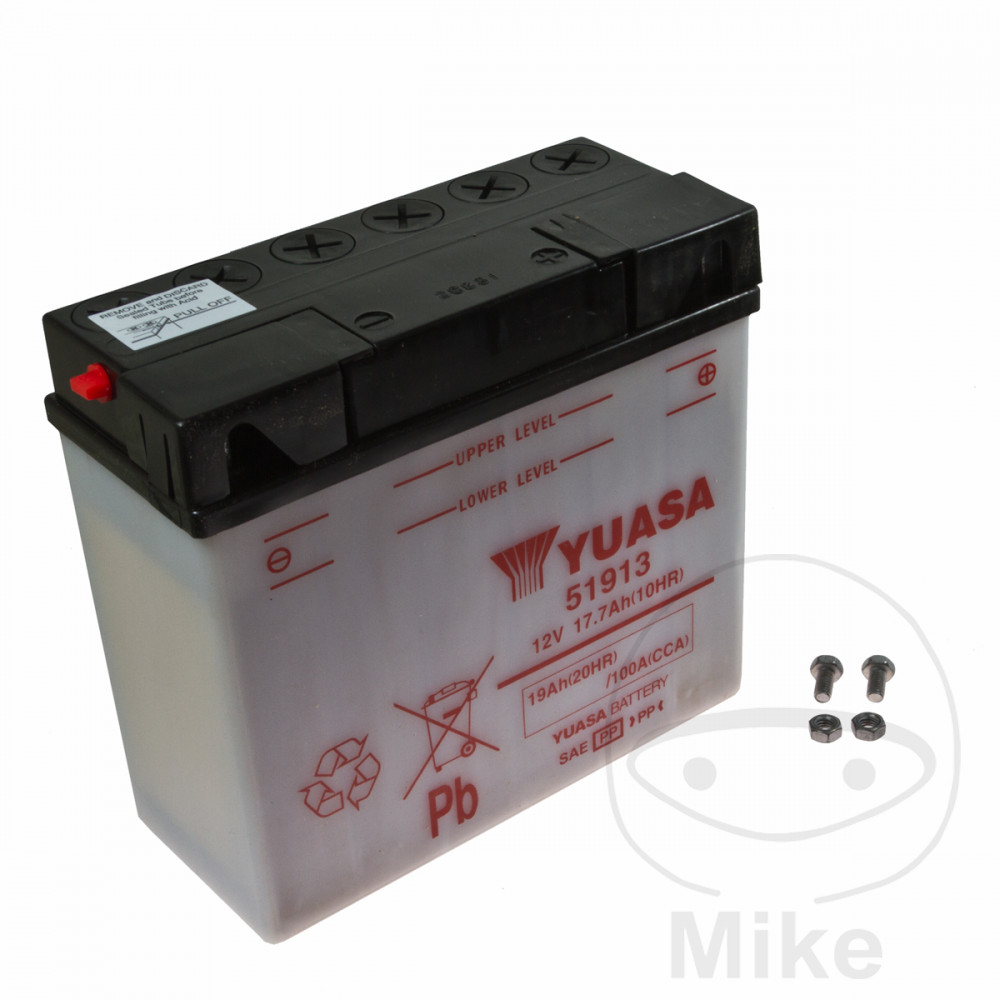 Mc batteri  51913 yuasaEXCLUDING ACID
