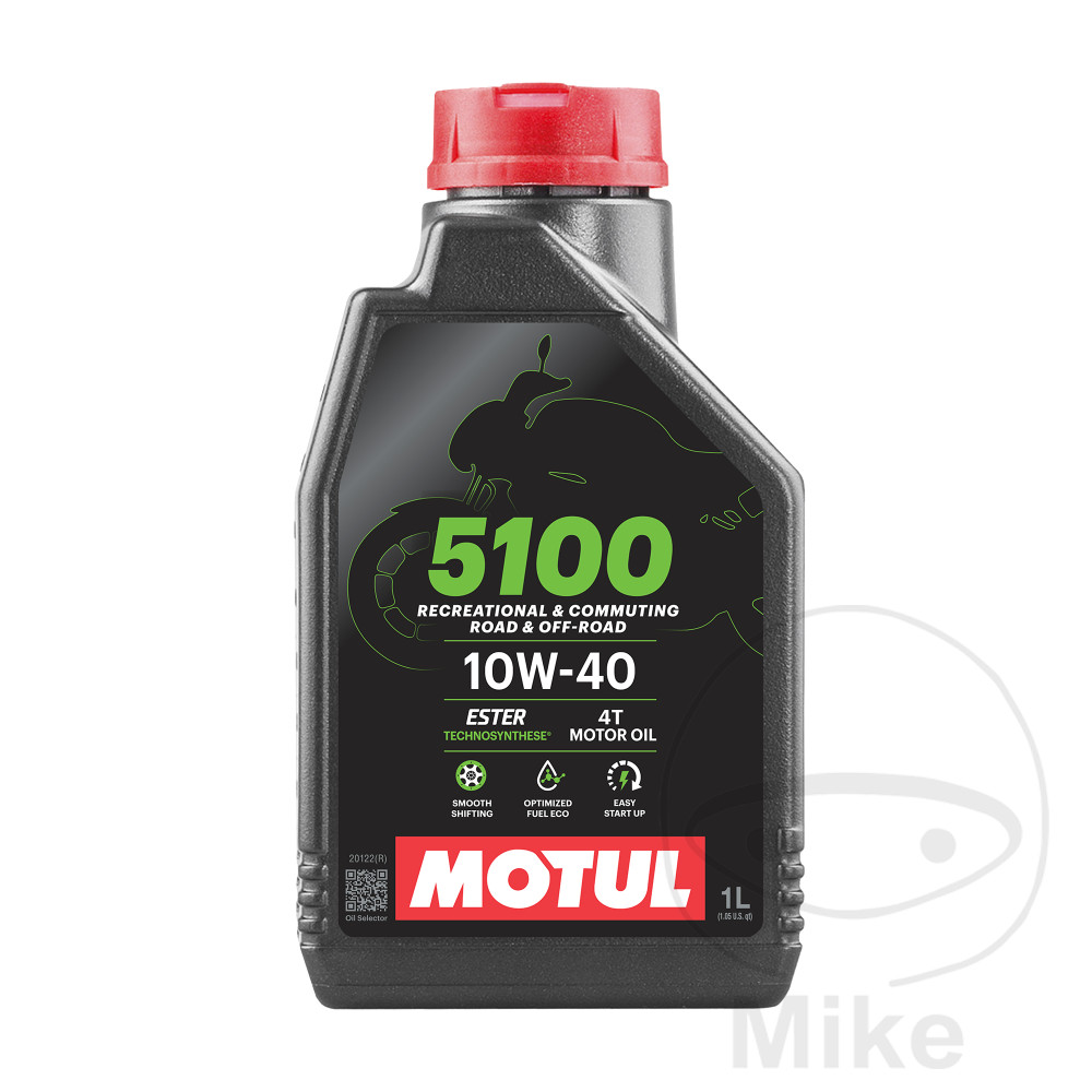 OIL 10W40 4-STROKE 1LMOTUL 5100 SEMI-SYNTH