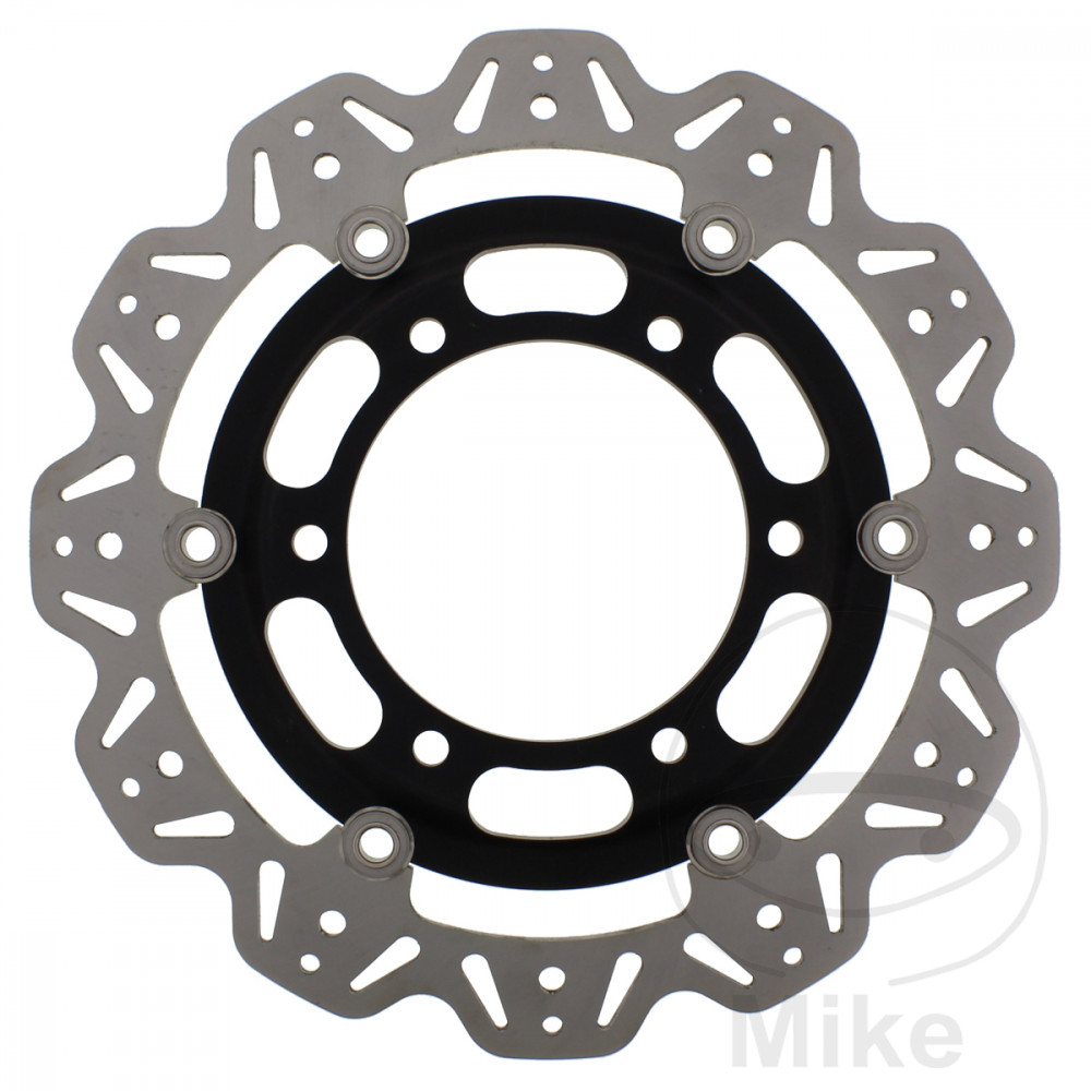 BREMSE SKIVE VEE FRONT EBCVEE ROTOR BLACK