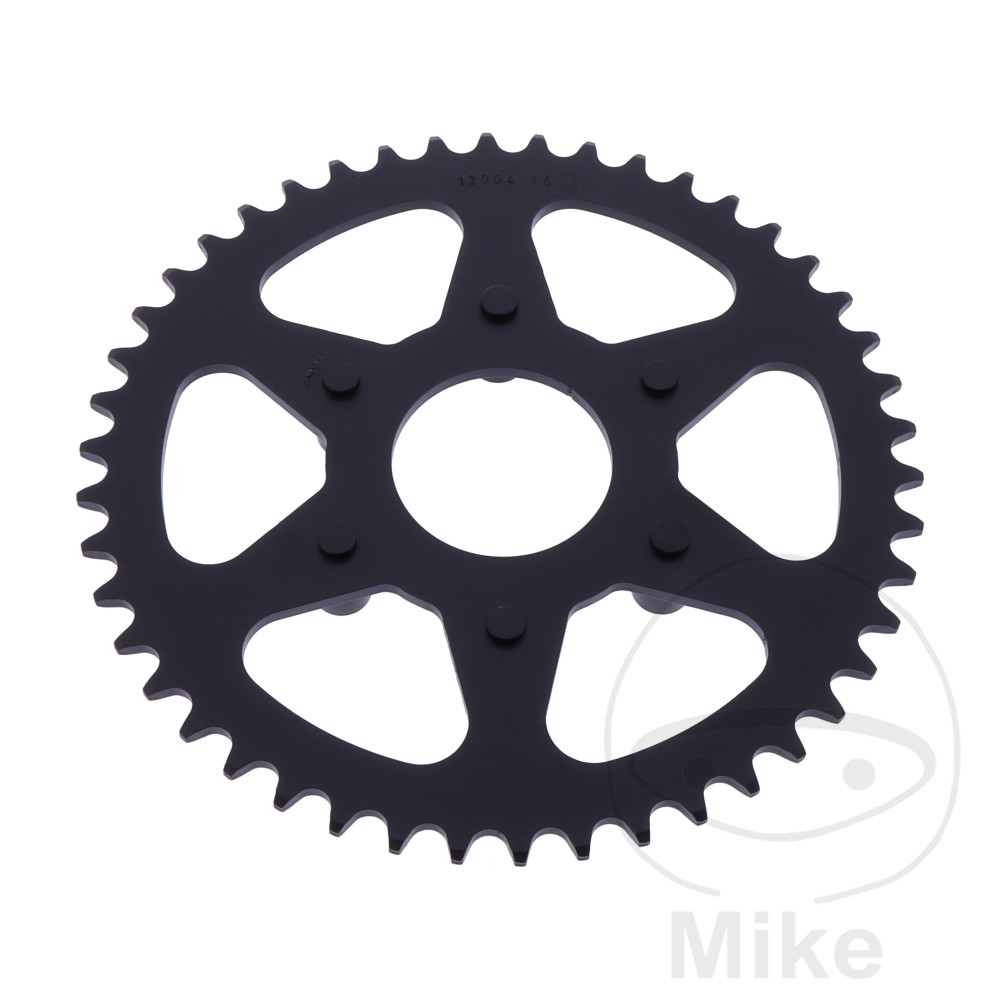 BAGTANDHJUL 46 TOOTH 415 BLACK INDVENDIG DIAMETER 50 BOLT AFSTAND 85