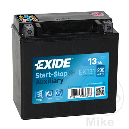 CAR BATTERY 12V 13AH AGM MQID 1510050 JMT 7073950