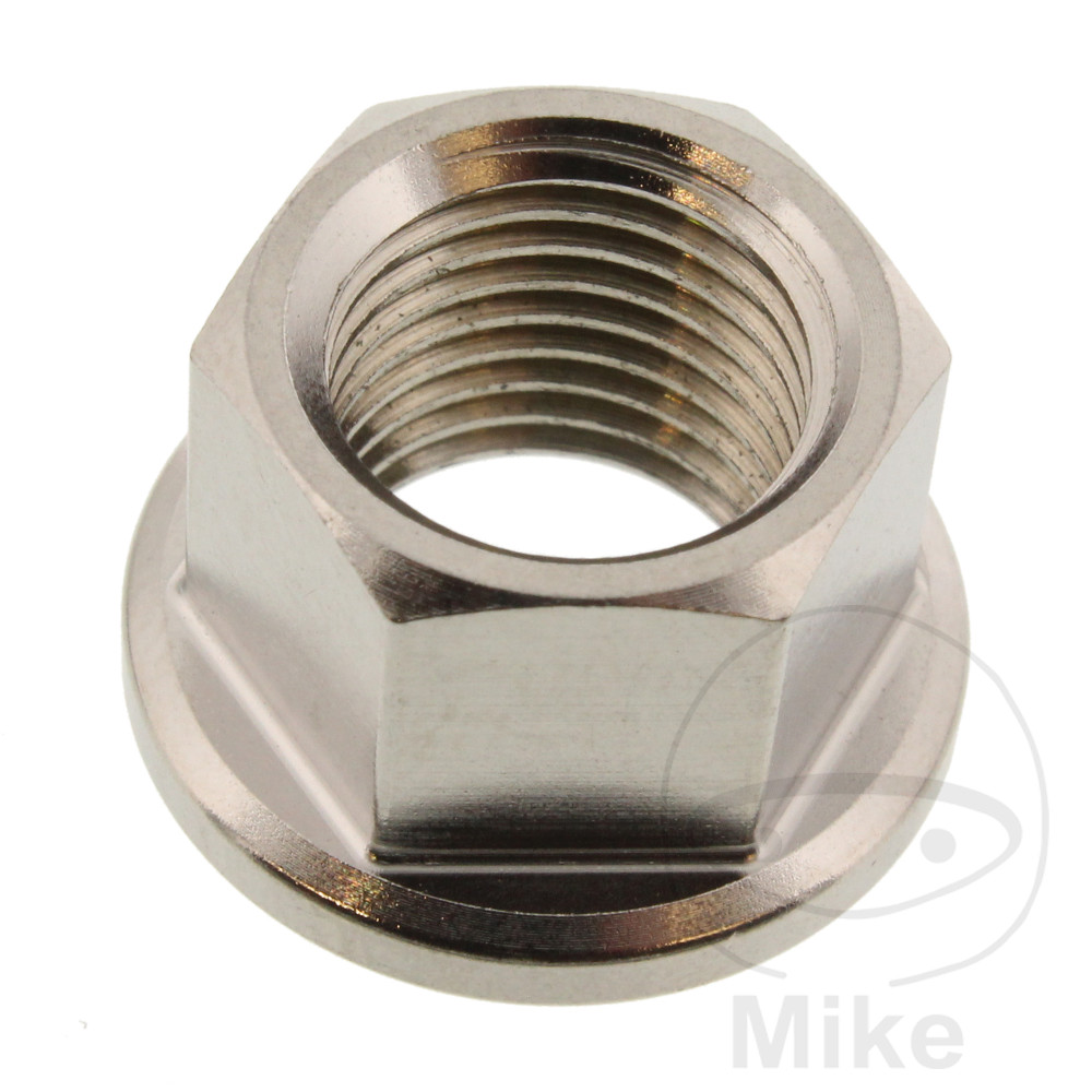 MØTRIK TIL BAGTANDHJUL M12X1.25MM STAINLESS STEEL A4