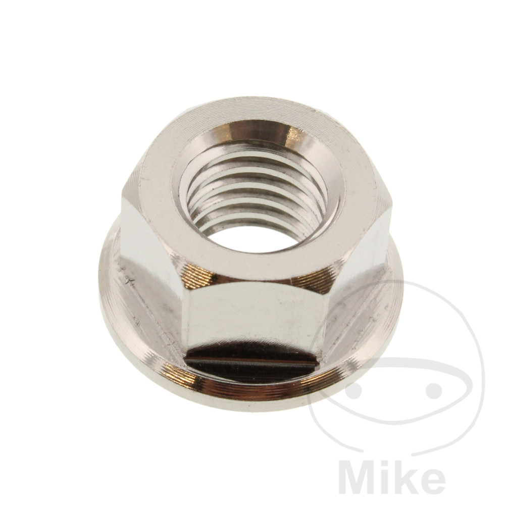 MØTRIK TIL BAGTANDHJUL M8X1.25MM STAINLESS STEEL A4
