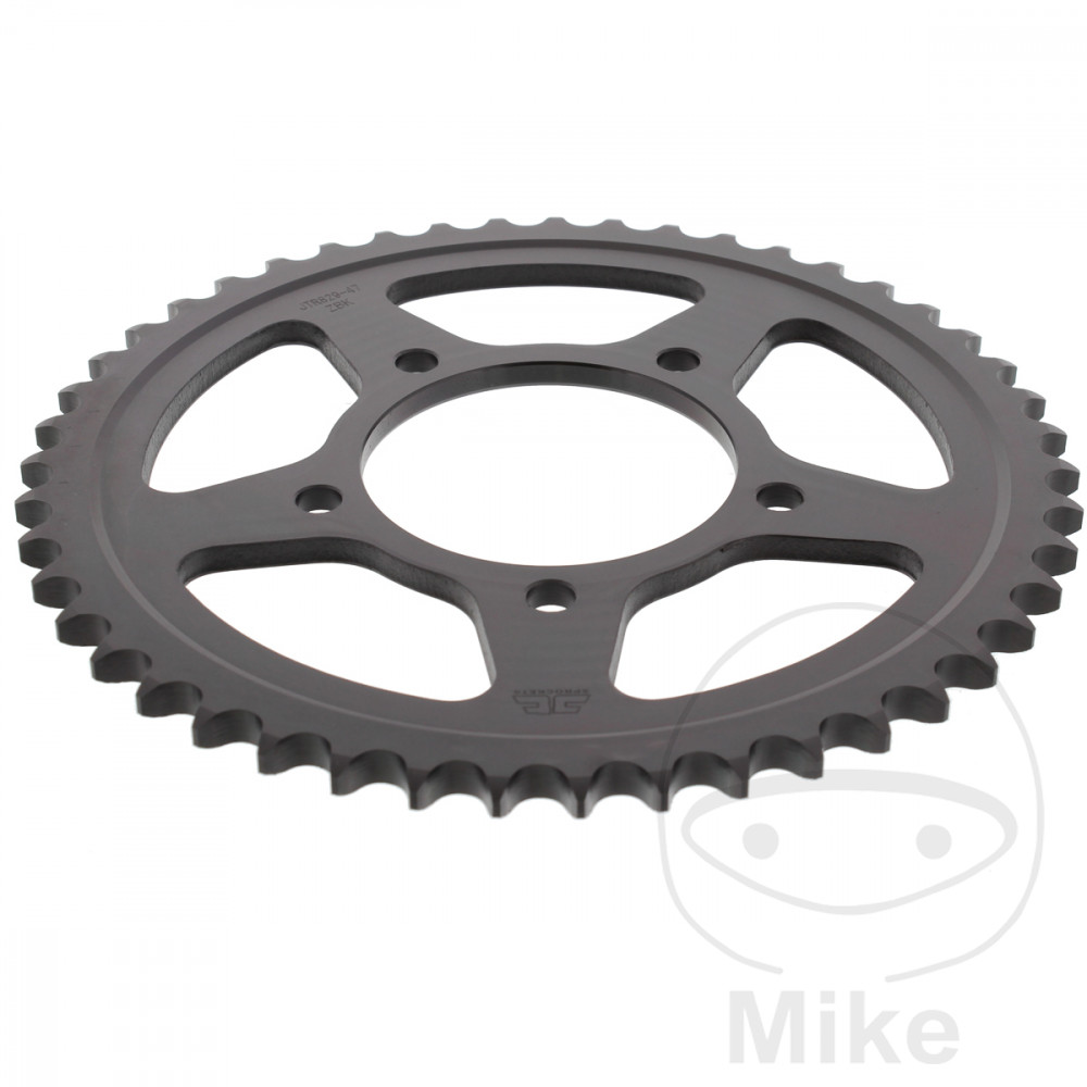 ZBK BAGTANDHJUL 47 STR. 530 BLACK INDVENDIG DIAMETER 087 BOLT AFSTAND 110