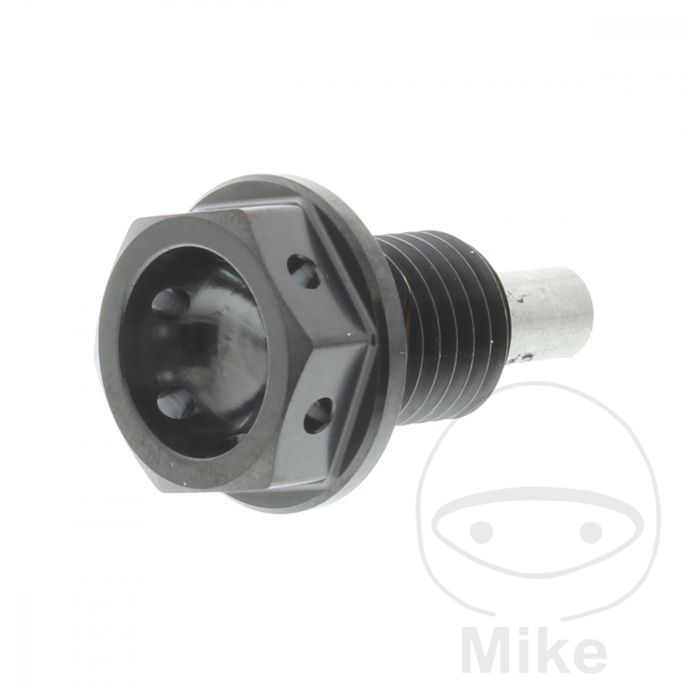 Magnetisk bundskrue M12X1.5MM 15MM TITAN BLACK