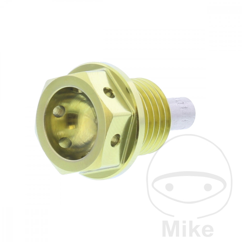 Magnetisk bundskrue M14X1.5MM 12MM TITAN GOLD