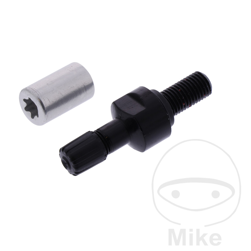 VALVE STRAIGHT SCHRADERFOR TPMS 11.5MM BLACK