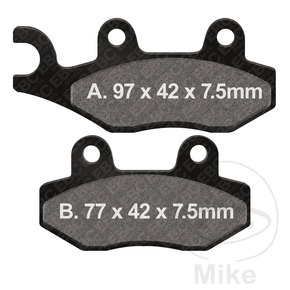 BREMSEKLODSER  EBC standard /7630068