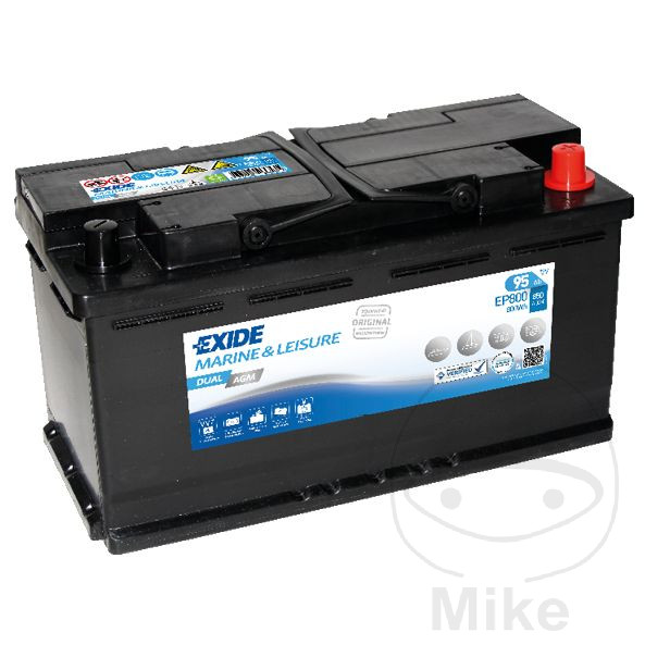 Starter- und Versorgungsbatterie 12V 95AH AGM MQDual AGM ID 1510433
