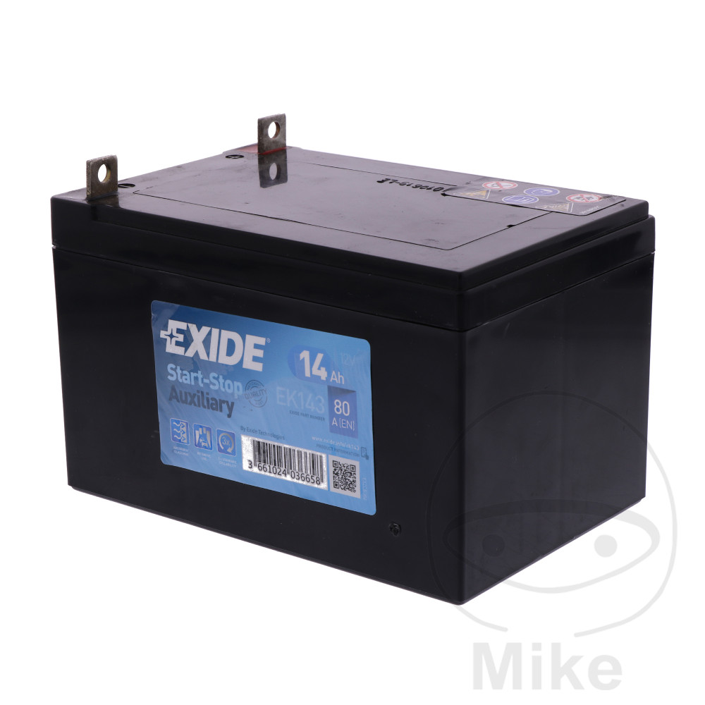 CAR BATTERY 12V 14AH AGM MQBackup / Zusatzbatterie